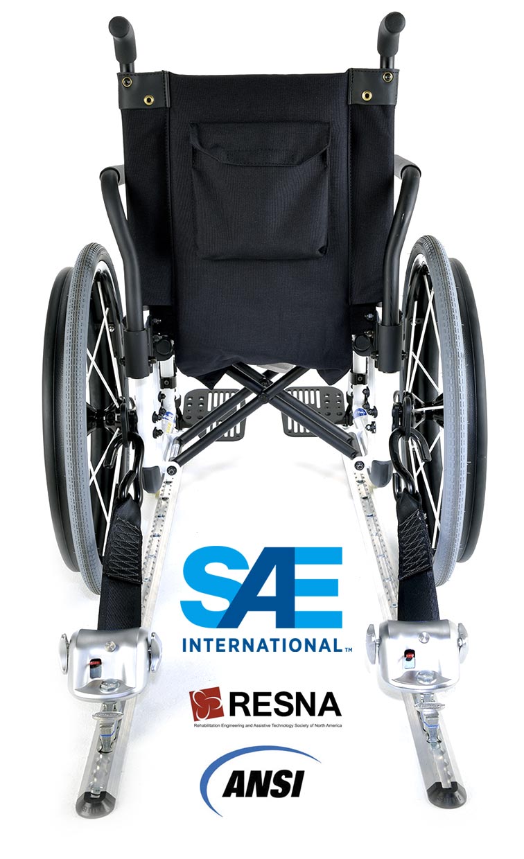 4 QRT-360 Retractors with L-Track Fittings and HR131 Retractable Lap & Shoulder Belt