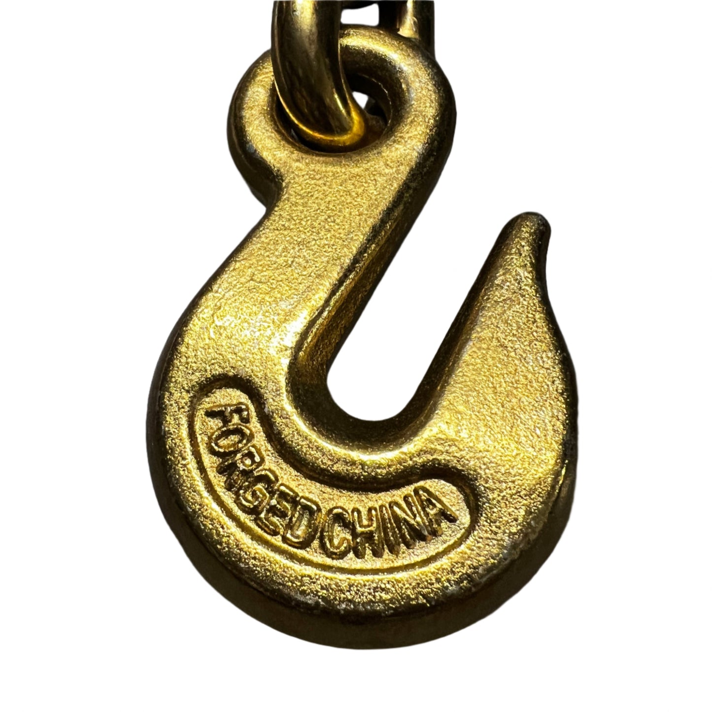 3/8" G70 Chain Extension with Pear Link & Eye Grab Hook