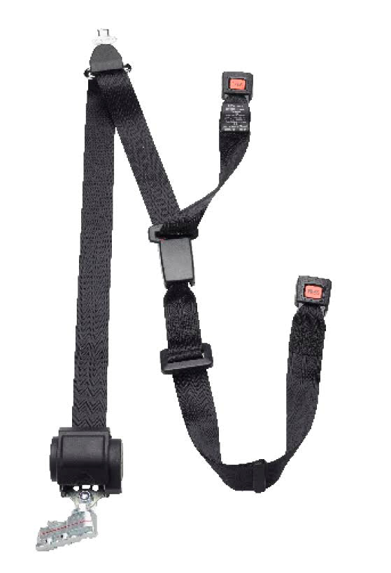 Automatic 3 Point Retractor with retractable height adjuste 90˚ bracket | H370231 AMF Bruns