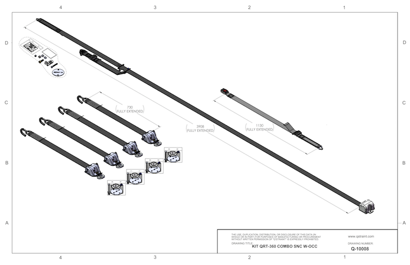 Q'Straint Q-10008 RatchetStrap.com