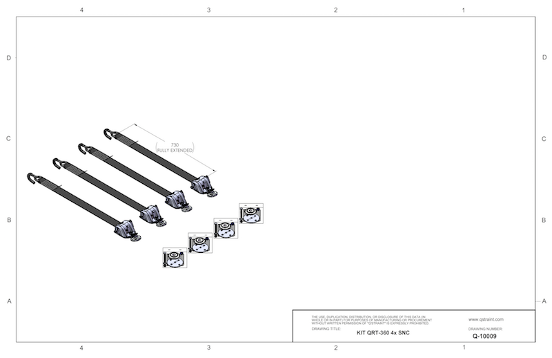 Q'Straint Q-10009 RatchetStrap.com