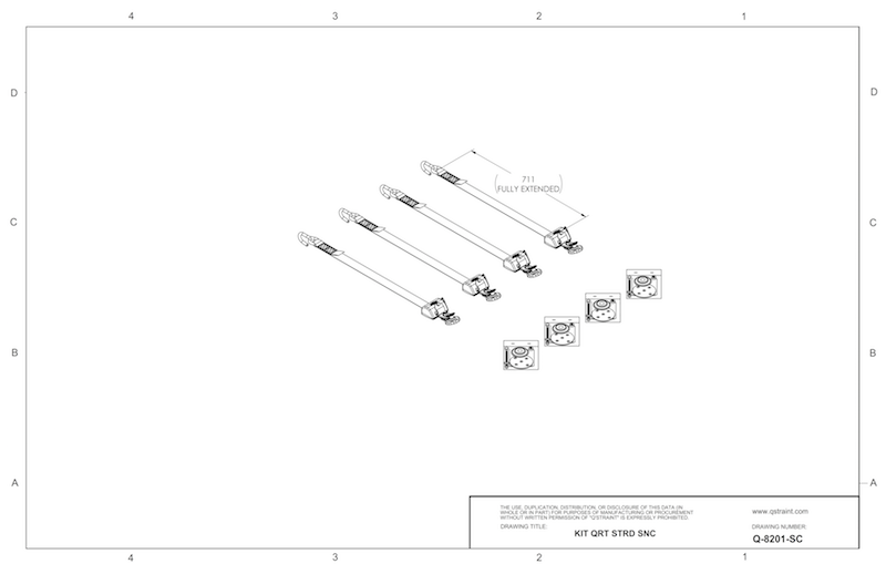 Q'Straint Q-8201-SC RatchetStrap.com