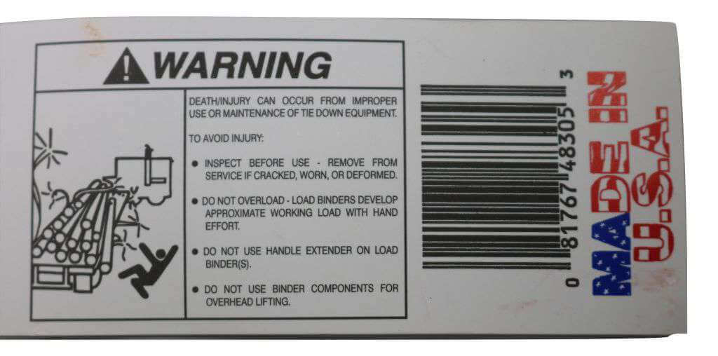 1" x 20 ft. Ratchet Strap with Wire Hooks & D-Rings on Each End - RatchetStrap.com