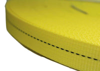 1" Yellow Premium, Heavy Duty Webbing - 3,500 lb. MBS - ratchetstrap-com.myshopify.com