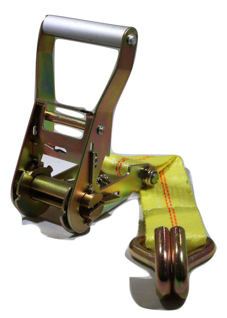 2" Heavy Duty Flatbed Ratchet Strap w/ Wire Hooks - ratchetstrap-com.myshopify.com