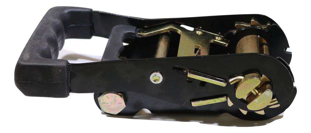 2" Heavy Duty Strap Ratchet w/ Rubber Ergonomic Grip and Pull - 4,400 lb. Working Load Limit - ratchetstrap-com.myshopify.com