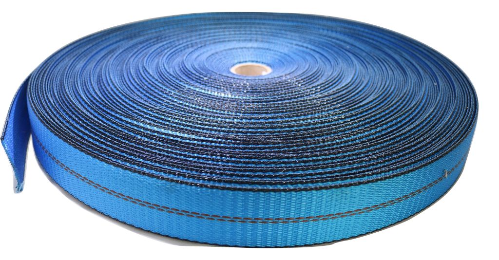 2" Scuff Edge® Webbing - Blue - ratchetstrap-com.myshopify.com
