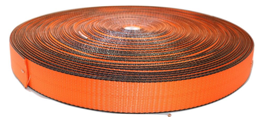 2" Scuff Edge® Webbing - Orange - ratchetstrap-com.myshopify.com