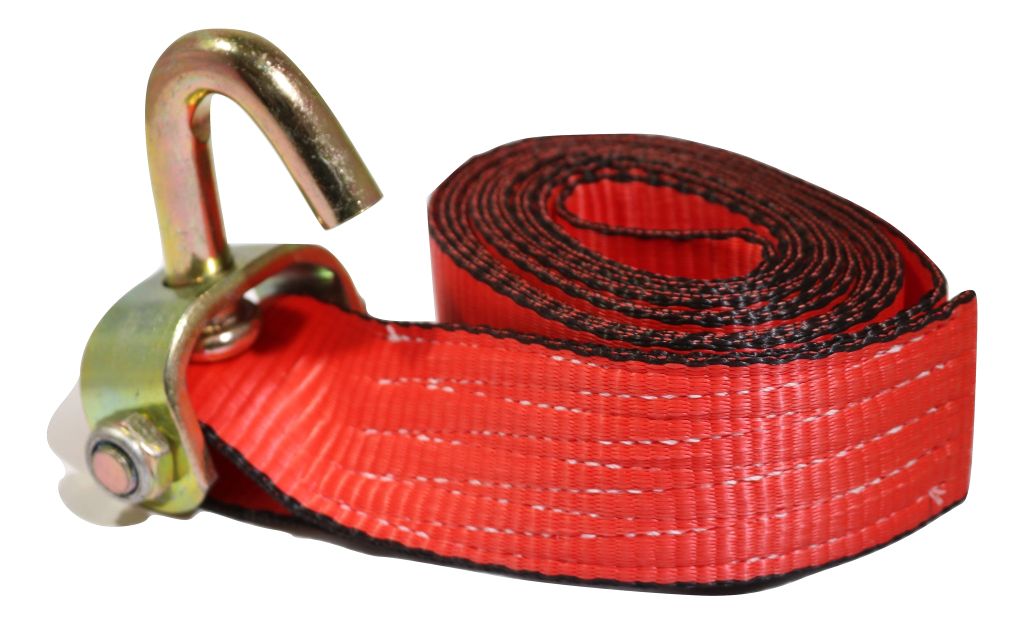 2" x 10 Ft. Wheel Strap w/ Rubber Cleats & Swivel J Hook - BLUE - ratchetstrap-com.myshopify.com