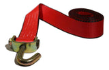2" x 10 Ft. Wheel Strap w/ Rubber Cleats & Swivel J Hook - BLUE - ratchetstrap-com.myshopify.com