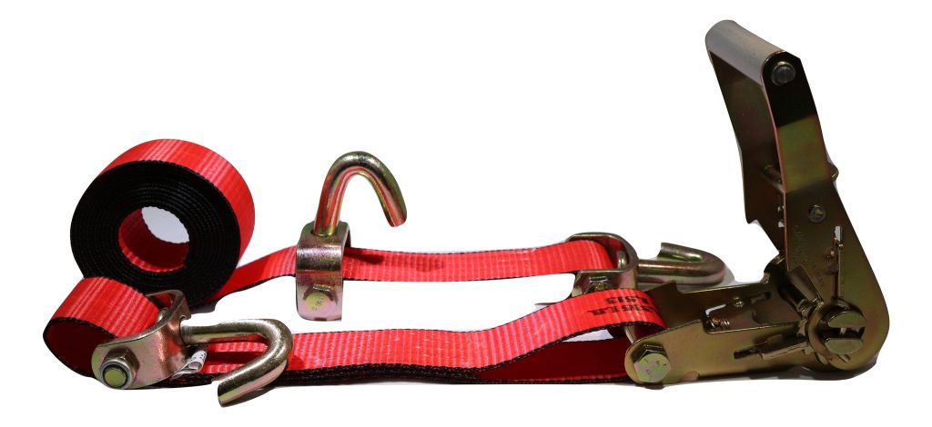 2 Custom Ratchet Strap with USA Made Webbing