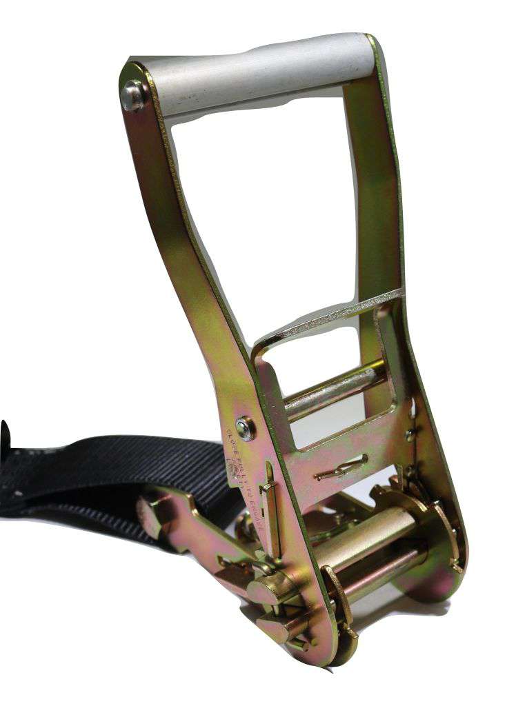 2" x 35 ft. Black Web Ratchet Strap w/ Flat Hooks - ratchetstrap-com.myshopify.com