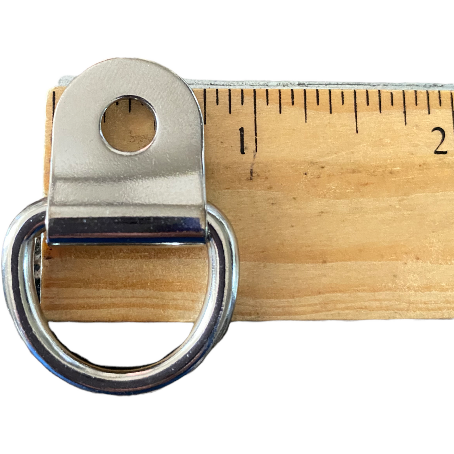 Marine Boat 316 Stainless Steel D Ring Pad Eye D-Ring 1/4'' Pin Hole | 5 PACK