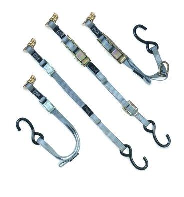 Manual Wheelchair Kit with S-Hook, Occupant Restraint and Floor Anchorages, L-Track | FE514S-1 - wheelchairstrap.com