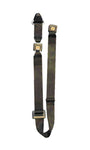 Static Shoulder Belt with 2 Piece with Buckle and Black Webbing | H350227 - wheelchairstrap.com