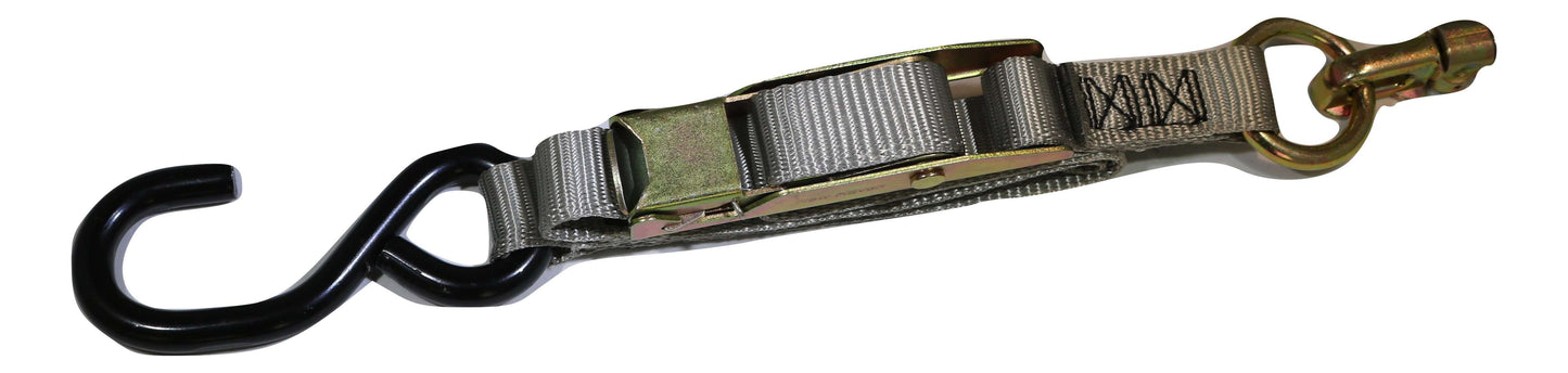 Manual Overcenter Buckle Straps 4 Strap Kit | SH2002L5B5B-KT - wheelchairstrap.com