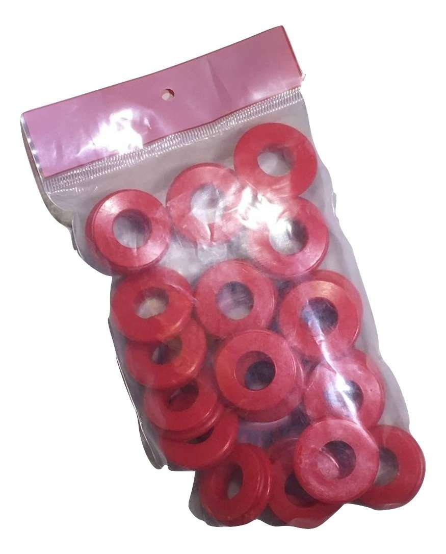 QTY 50 Polyurethane Gladhand Seals Red - ratchetstrap-com.myshopify.com