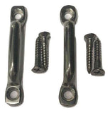 Stainless Steel Footman Loops, 1.5" with Stainless Steel Screws | FTLPX24 RatchetStrap.com