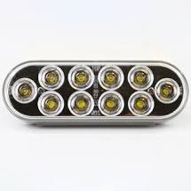 6" Oval Back-Up 10 LED | LED60W