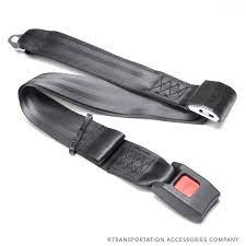 Retractable Lap & Shoulder Combination Belt with Retractable Height Adjuster | L TRACK