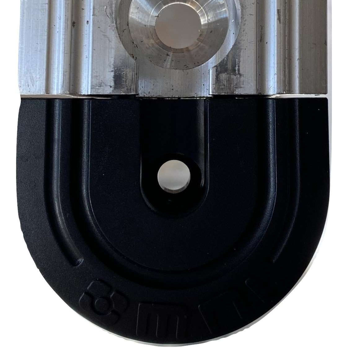 End Cap for Flange Series L-Track | GREY | QC06088