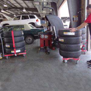 Snap-Loc 1200 lb Professional E-Track Dolly Red | SL1200D4TR