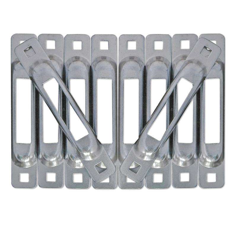 SNAPLOCS ZINC MULTI PACK E-Track Single strap anchors | QTY OPTIONS