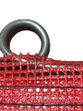 Mesh Flag Red Emergency Warning Wire Rod | RMF