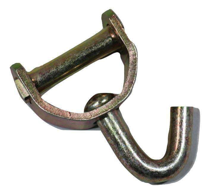 QTY 10 - 2" Swivel J Hook for Auto Hauling Ratchet Strap Assemblies - ratchetstrap-com.myshopify.com