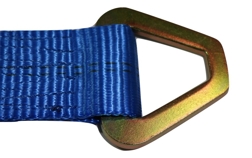 Qty 4 - 24" Axle Straps Auto Car Hauler Tie Downs Tow Wrecker BLUE - ratchetstrap-com.myshopify.com