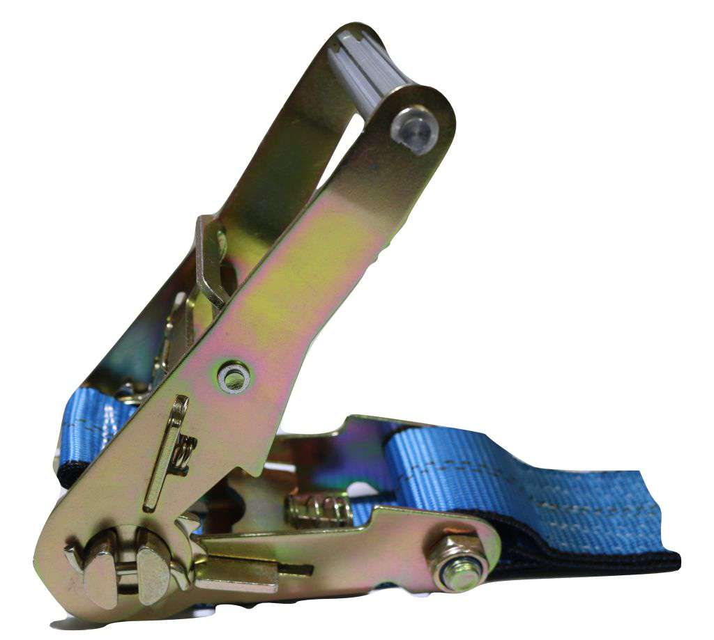 Qty 4 Axle Strap Tie Downs 24" Long & Qty 4 Ratchet Tow Straps Car Haulers, BLUE - ratchetstrap-com.myshopify.com