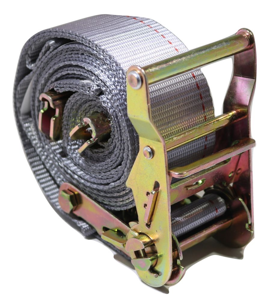 QTY 50 - 2"x 16 ft. Logistic Van Ratchet E-Track Straps w/ Spring E Fittings - ratchetstrap-com.myshopify.com