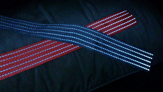 1.75 inch Reflective Webbing 7,000 lb.
