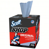 Scott® Shop Towels Original Blue, Pop-Up Dispenser Box | 75190 | CASE