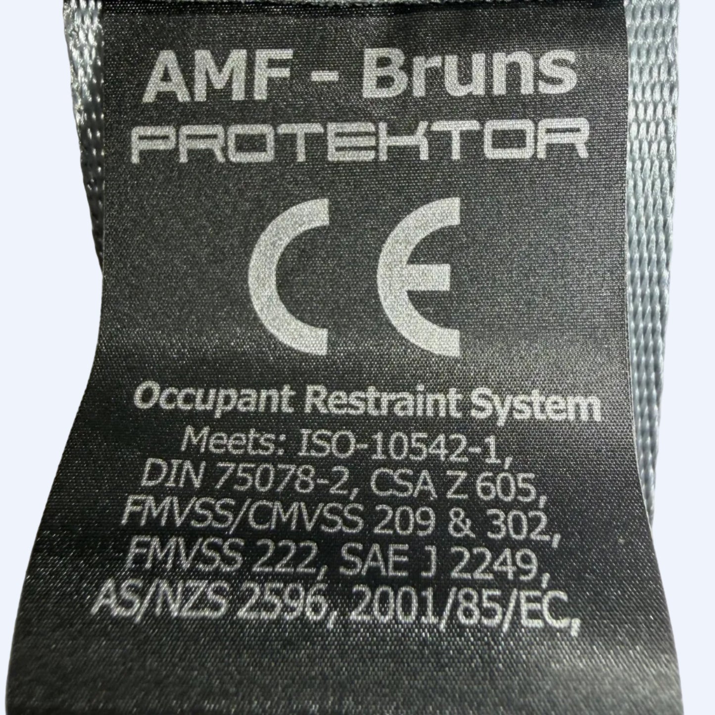 AMF Bruns Lap Belt Extension 24" | Grey WheelchairStrap.com