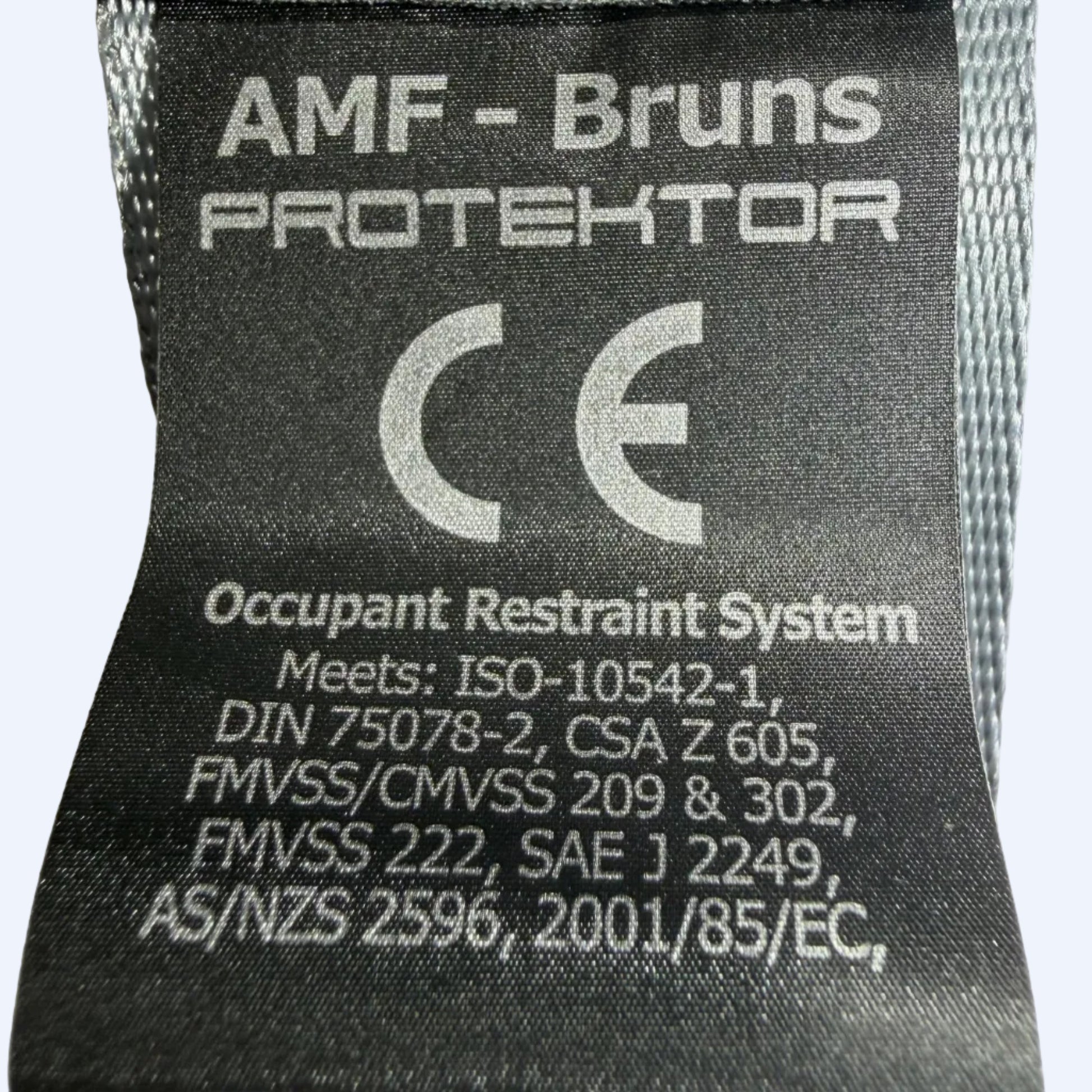 AMF Bruns Lap Belt Extension 24" | Grey WheelchairStrap.com