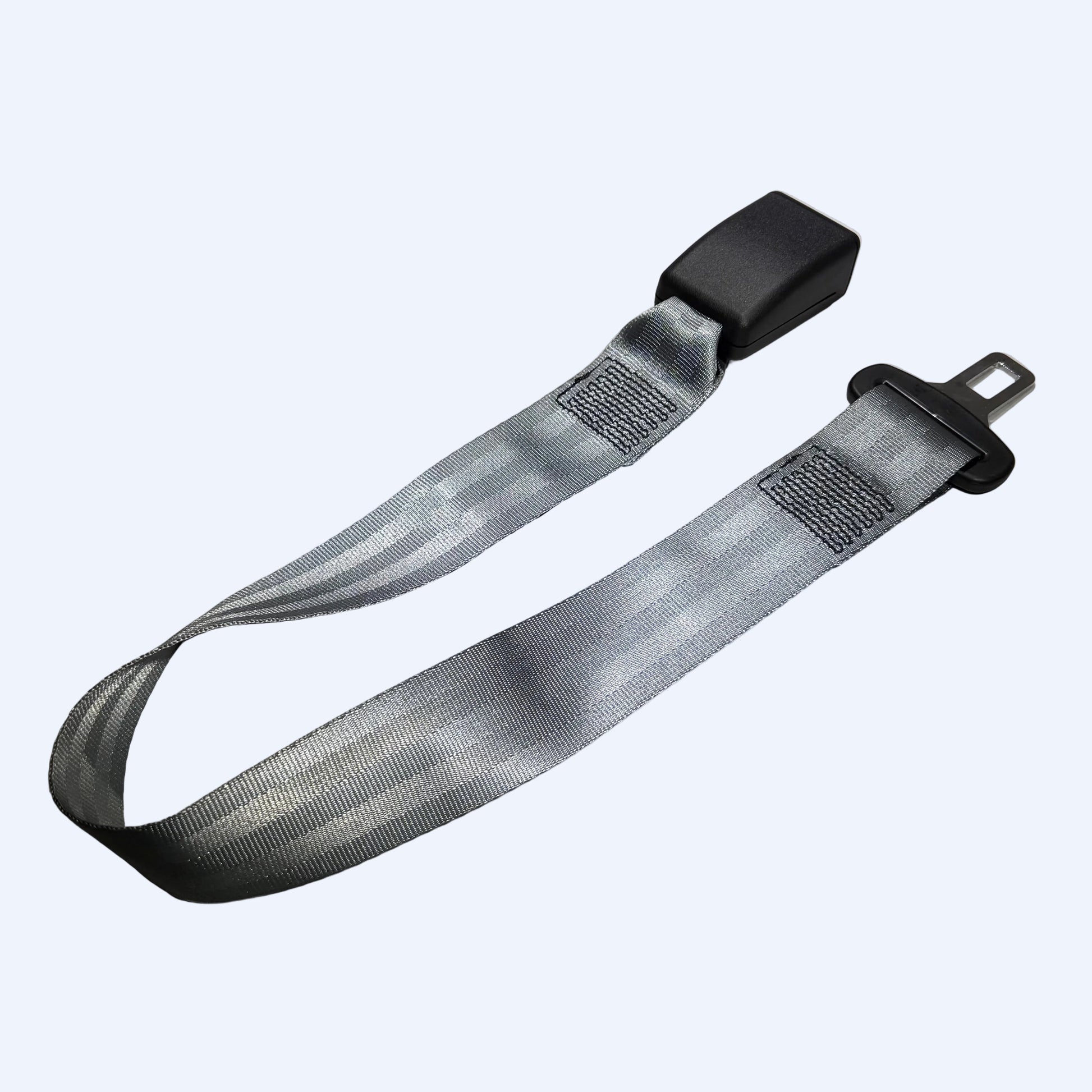 AMF Bruns Lap Belt Extension 24" | Grey WheelchairStrap.com