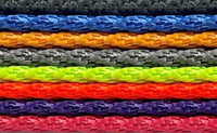 8 Point Heavy Duty DiamondWeave™ 18' Strap Kit for Rollback/Flatbed Tie Downs with 12" Chain Tail | COLOR OPTIONS