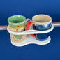 Double Drink Holder – Clamps to Horizontal or Vertical Tubes