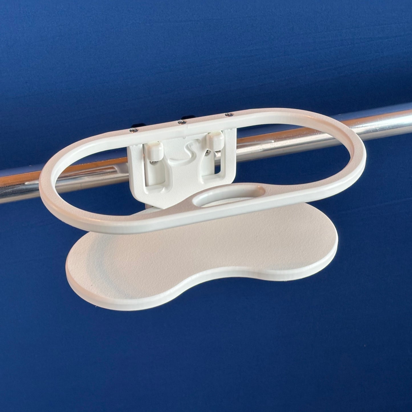 Quick Release Double Drink Holder – Clamp-On for Horizontal or Vertical Tubing