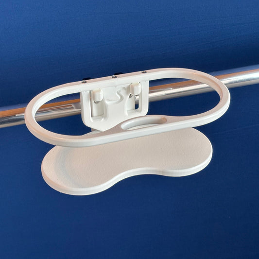Quick Release Double Drink Holder – Clamp-On for Horizontal or Vertical Tubing