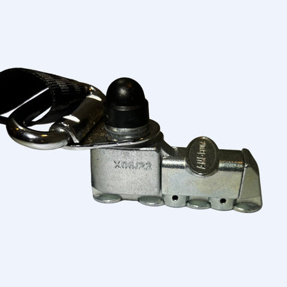 Static Shoulder Belt w/ L Track Top Fitting | H450226-1010 AMF Bruns