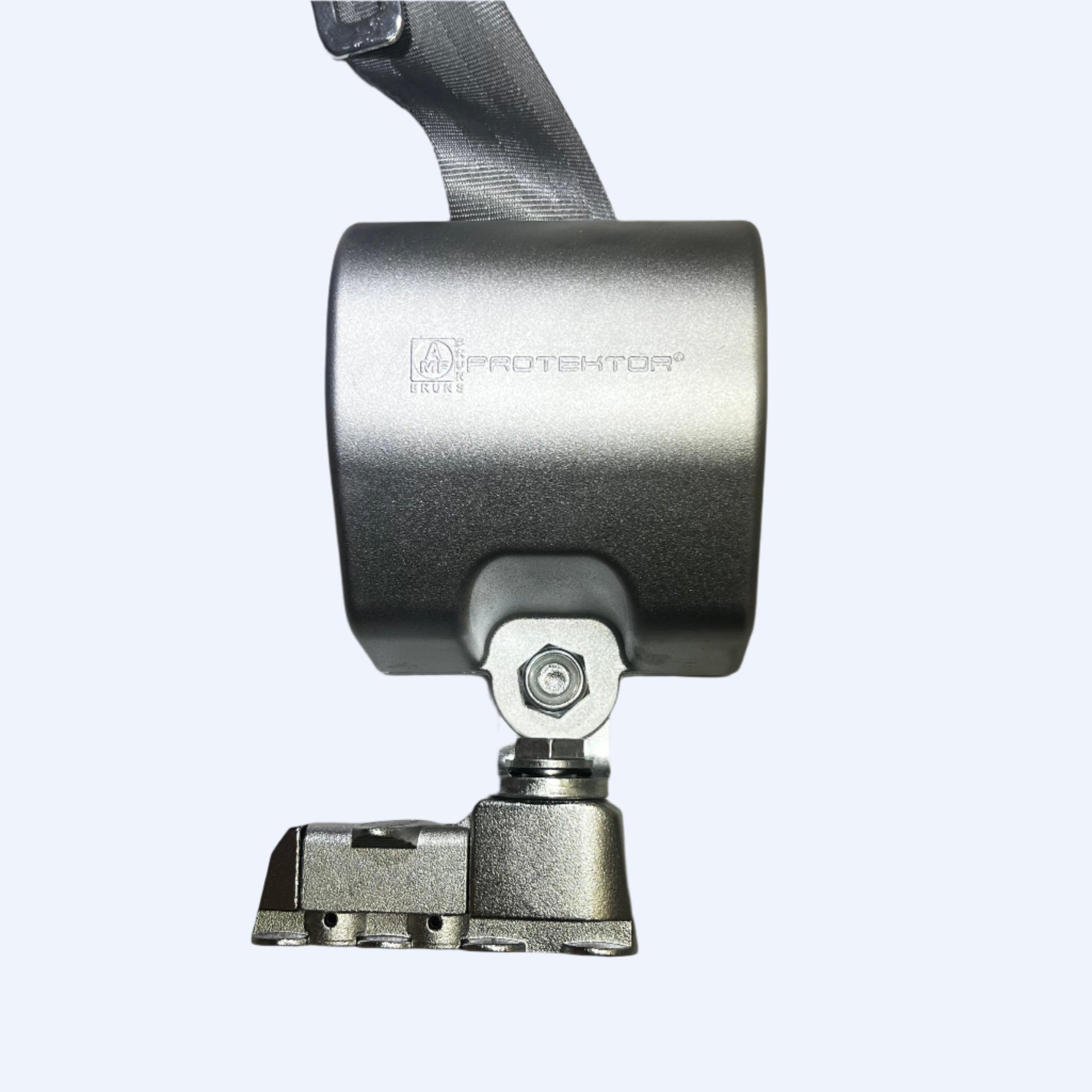 AMF Bruns Retractable Lap/Shoulder Belt w/ Height Adjuster, L-Track fitting on Bottom AMF Bruns