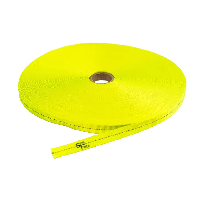 1" Webbing 4,500 lb. Breaking Strength | Hi-Viz Yellow