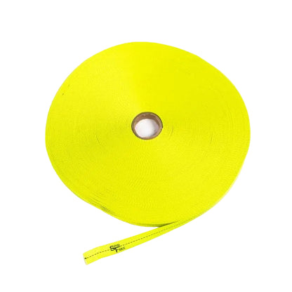 1" Webbing 4,500 lb. Breaking Strength | Hi-Viz Yellow