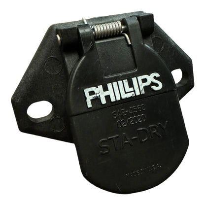 PHILIPS Phillips 7-Way Socket, STA-DRY® Ring & Bullet Termination Sockets | 2 PACK