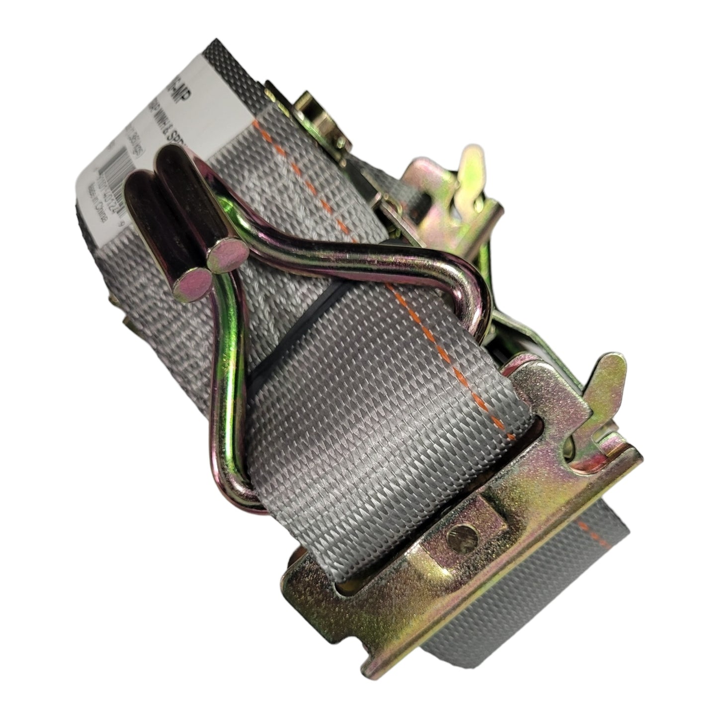 2" x 16 Ft. Ratchet Strap w/ Spg E & Wire J for Hook For E & F-Tracks 200 PACK | R16EW