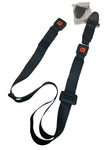 Static Shoulder Belt with 2 Piece with Buckle and Black Webbing | H450227