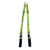 2" x 56" Tow V-Bridle Strap w/ Twisted Snap Hooks & D-Rings DiamondWeave™