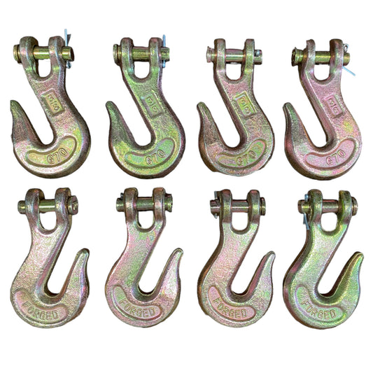 3/8" Clevis Grab Hook - Grade 70 | QTY 8